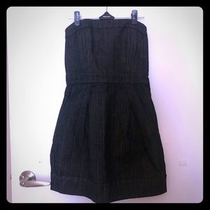 French Connection dark denim mini dress
